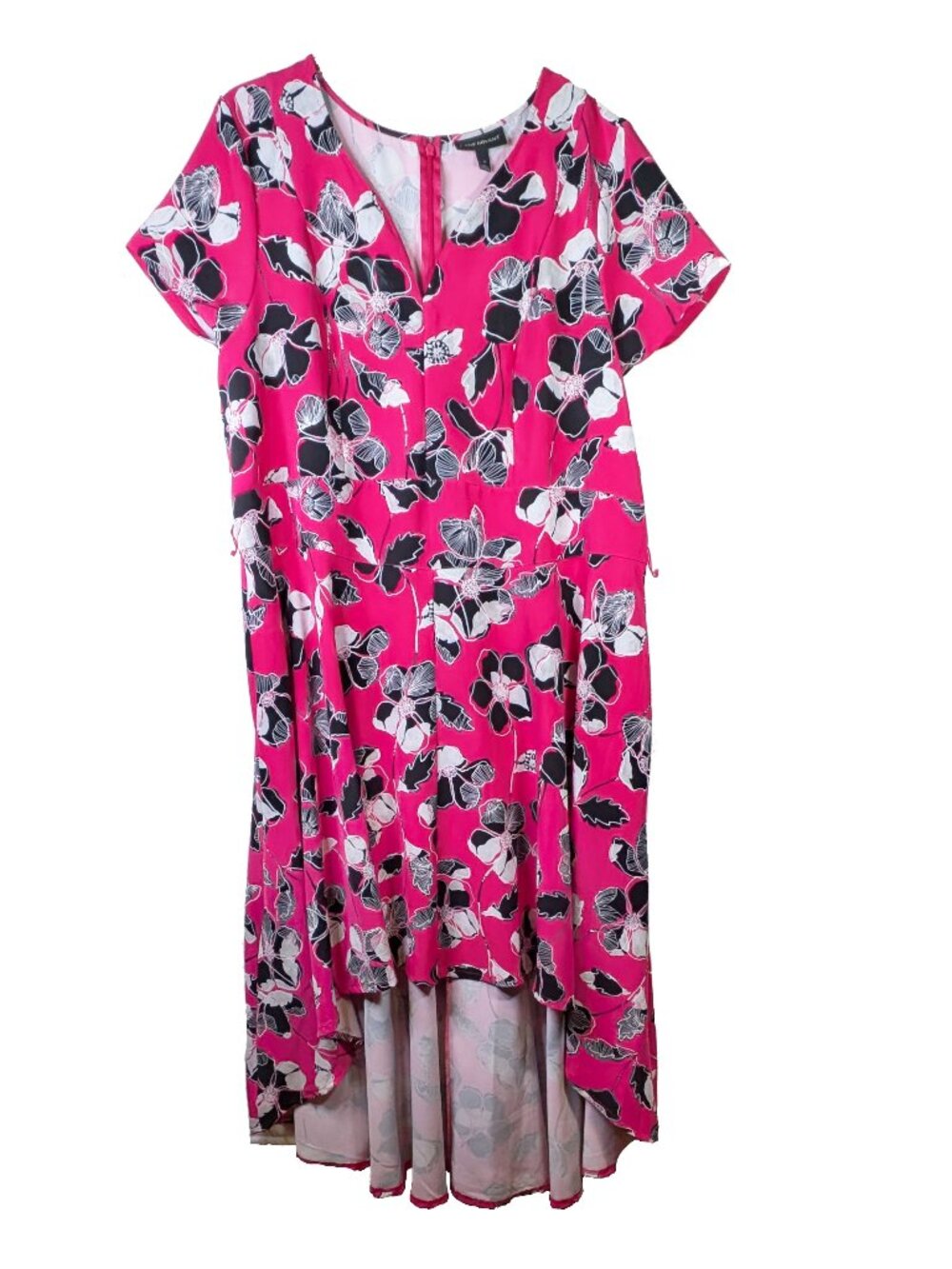 Lane Bryant pink floral dress Size 24